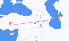 出发地 土库曼斯坦出发地 土庫曼巴希目的地 土耳其科尼亞的航班