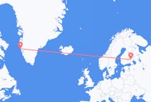 Flights from Savonlinna, Finland to Maniitsoq, Greenland