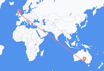 Flights from Kingscote, Australia to Leeds, the United Kingdom