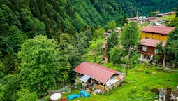 Cottages in Rize, Turkey