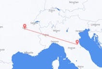 Flights from Forli, Italy to Lyon, France