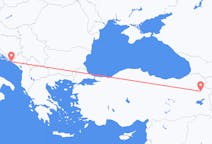 クロアチアのドゥブロヴニクから、トルコのアーリ・メルケズまでのフライト