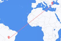 Flug frá Rio Verde, Goiás til Istanbúl