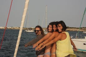 Excursion privée en catamaran à Playa Ses Platgetes
