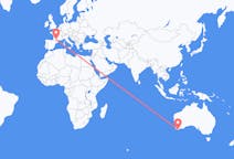 Flyreiser fra Albany, Australia, til Toulouse, Australia