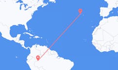 Flights from Leticia, Amazonas, Colombia to Pico Island, Portugal