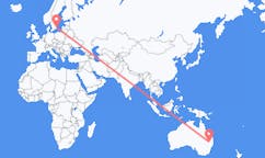 出发地 澳大利亚出发地 莫里目的地 瑞典卡尔马的航班