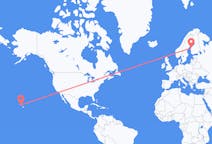 Flyreiser fra Honolulu, USA til Vasa, Finland