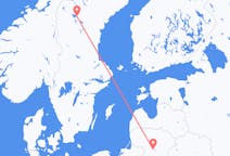 Flyrejser fra Kaunas, Litauen til Östersund, Sverige