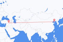 Flyrejser fra Dalian, Kina til Mardin, Tyrkiet