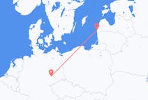 Flyg från Liepāja till Leipzig