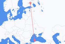 Flights from Zonguldak, Turkey to Lappeenranta, Finland
