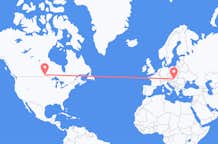 Flyrejser fra Winnipeg, Canada til Budapest, Ungarn