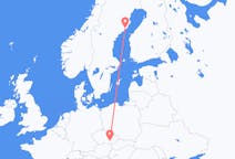 Vluchten van Brno, Tsjechië naar Umeå, Zweden
