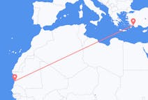 Flights from Nouakchott to Dalaman