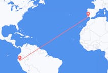 Flyrejser fra Jaen (Peru), Peru til Faro, Portugal