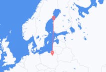 Flights from Szymany, Szczytno County, Poland to Vaasa, Finland