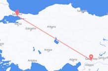 Vluchten van Gaziantep naar Istanboel