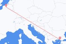出发地 法国里尔目的地 希腊亞歷山德魯波利斯的航班