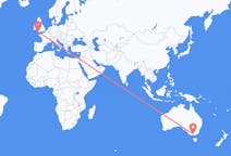 Flyreiser fra Melbourne, Australia til Newquay, England