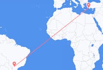 Flights from Maringá, Brazil to Dalaman, Turkey