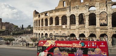 Hop-On Hop-Off Bus Tour in Rome and City Sightseeing