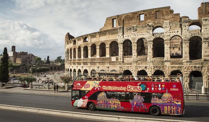 Hoppa på/hoppa av-sightseeingtur i Rom
