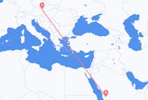 Flyg från Ta if, Saudiarabien till Vienna, Österrike