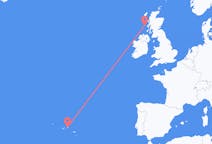 Flights from Tiree, the United Kingdom to Terceira Island, Portugal