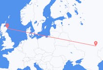 Vluchten van Saratov naar Aberdeen
