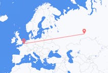 Flights from Tyumen, Russia to Ostend, Belgium