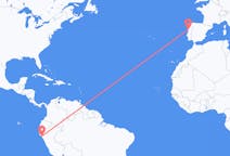 Flyreiser fra Chiclayo, Peru til Porto, Portugal