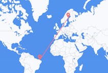 Flights from Fortaleza, Brazil to Umeå, Sweden
