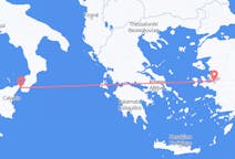 Flyrejser fra Reggio di Calabria til Izmir