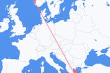 Flights from Stavanger to Athens