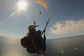 Paragliding flight from 800 to 2250 meters in Costa Adeje, Tenerife
