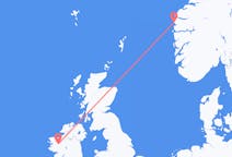 Flyrejser fra Florø, Norge til Knock, Mayo amt, Irland