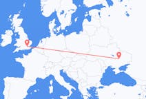 Flights from London, the United Kingdom to Dnipro, Ukraine