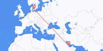 Flights from Qatar to Denmark