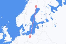 Flyreiser fra Luleå, Sverige til Poznań, Polen