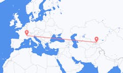 Flights from Namangan, Uzbekistan to Chambéry, France
