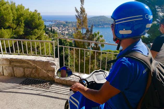 Coastal Riviera & Eagle Nest Villages Scooter-dagtour met proeverij vanuit Nice
