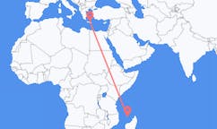 Flyreiser fra Mamoudzou, Frankrike til Iraklio, Hellas