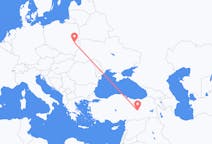 Flights from Elazığ, Turkey to Lublin, Poland