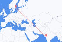 Flyreiser fra Surat, til Stockholm