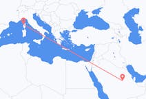 Flights from Riyadh, Saudi Arabia to Calvi, Haute-Corse, France