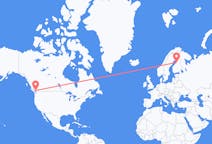 Flights from Vancouver to Oulu