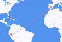 Flyrejser fra Huánuco, Peru til Malaga, Spanien