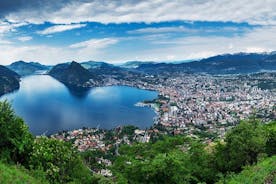 Lugano y Mountain Bre', lago de Lugano, visita guiada privada