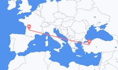 Рейсы из Бержерака, Франция в Кутахью, Турция